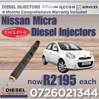 Nissan Micra diesel injectors for sale