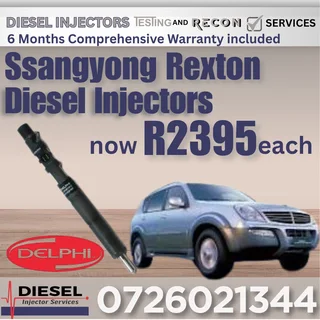 Ssangyong Rexton diesel injectors for sale