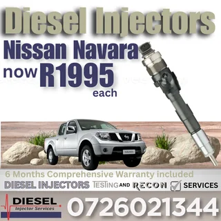 Nissan Navara diesel injectors for sale