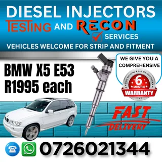 BMW X5 E53 diesel injectors for sale