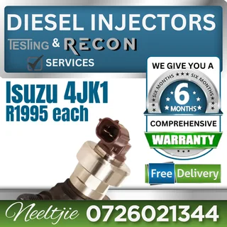 Isuzu 4JK1 diesel injectors for sale