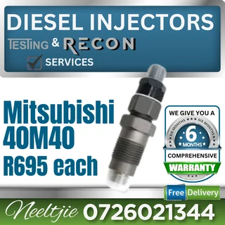 Mitsubishi 40M40 diesel injectors for sale
