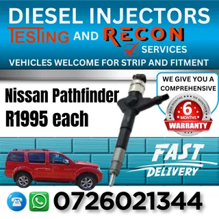 Nissan Pathfinder diesel injectors for sale