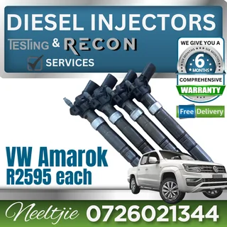 VW Amarok diesel injectors for sale