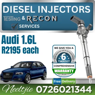 Audi 1.6L diesel injectors for sale