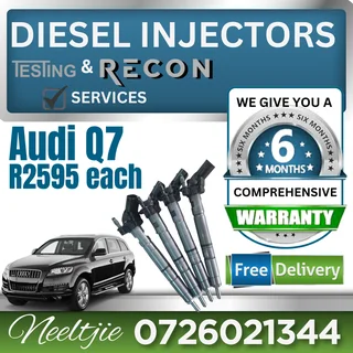 Audi Q7 diesel injectors for sale