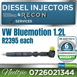 VW Bluemotion 1.2L diesel injectors for sale