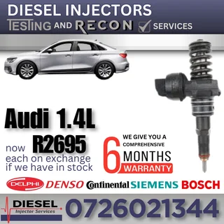 Audi 1.4L diesel injectors for sale