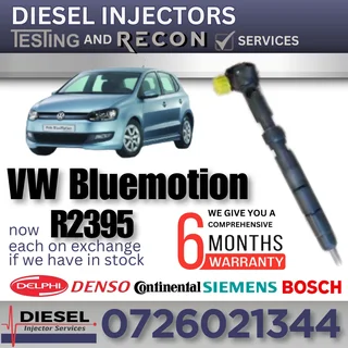 VW Bluemotion diesel injectors for sale