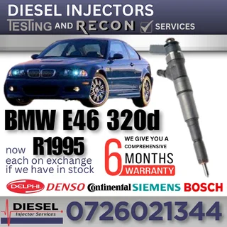 BMW E46 320d diesel injectors for sale