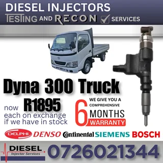 Dyna 300 Truck diesel injectors for sale