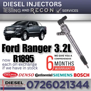 Ford Ranger 3.2L diesel injectors for sale