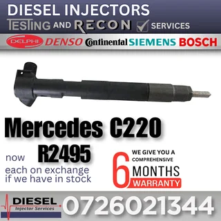 Mercedes C220 diesel injectors for sale