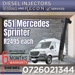 651 Sprinter diesel injectors for sale