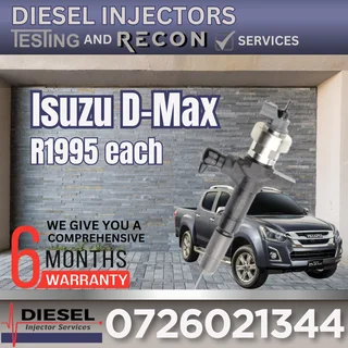 Isuzu D-max diesel injectors for sale
