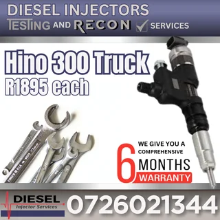 Hino 300 Truck diesel injectors for sale