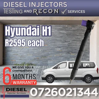 Hyundai H1 diesel injectors for sale