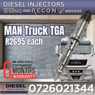 MAN Truck TGA diesel injectors for sale