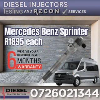 Mercedes Sprinter diesel injectors for sale