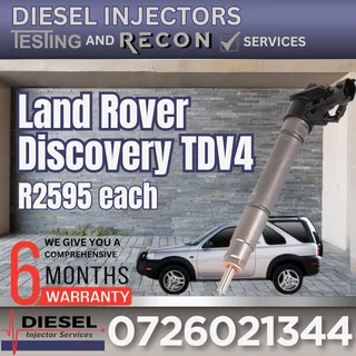 Discovery TDV4 diesel injectors for sale