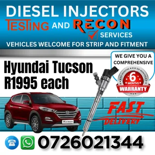 Hyundai Tucson diesel injectors for sale