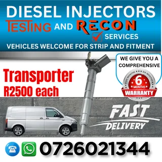 VW Transporter diesel injectors for sale