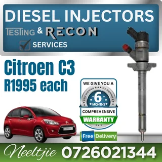 Citroen C3 diesel injectors for sale