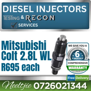 Mitsubishi Colt 2.8L diesel injectors for sale