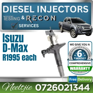 Isuzu D-Max diesel injectors for sale