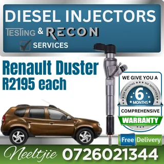 Renault Duster diesel injectors for sale