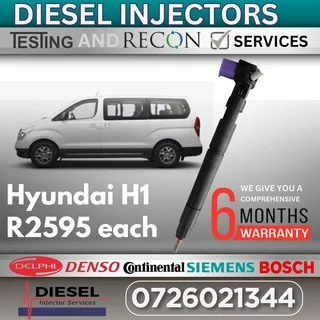 Hyundai H1 diesel injectors for sale