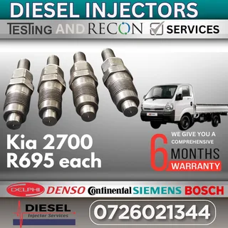 Kia 2700 diesel injectors for sale