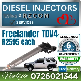 Freelander TDV4 diesel injectors for sale
