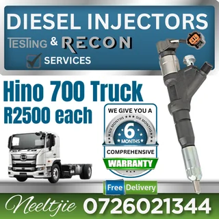 Hino 700 Truck diesel injectors for sale
