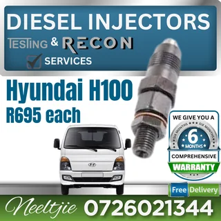 Hyundai H100 diesel injectors for sale
