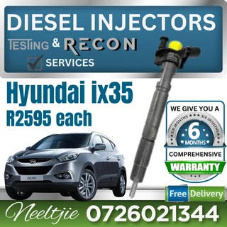 Hyundai ix35 diesel injectors for sale