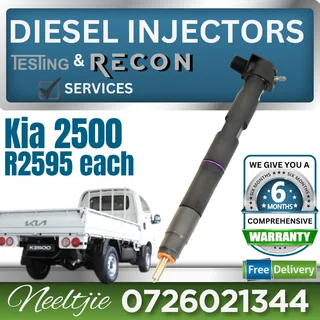Kia 2500 diesel injectors for sale