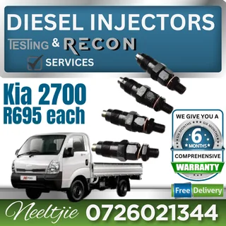 Kia 2700 diesel injectors for sale