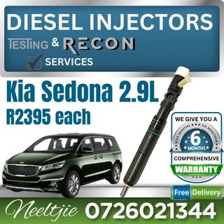 Kia Sedona 2.9L diesel injectors for sale