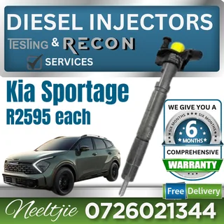 Kia Sportage diesel injectors for sale