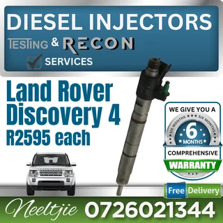Land Rover TDV4 diesel injectors for sale