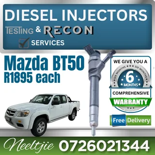 Mazda BT50 3L diesel injectors for sale
