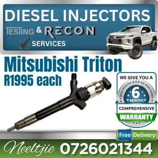 Mitsubishi Triton diesel injectors for sale