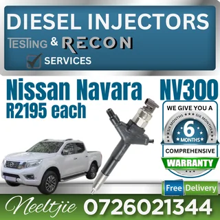 Nissan Navara NV300 diesel injectors for sale