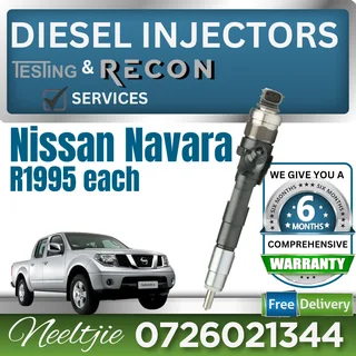 Nissan Navara diesel injectors for sale