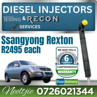 Ssangyong Rexton diesel injectors for sale