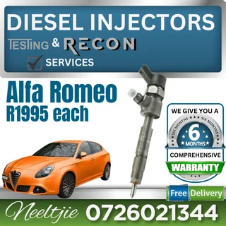 Alfa Romeo diesel injectors for sale