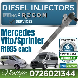 Mercedes Vito / Sprinter diesel injectors for sale