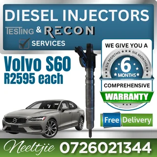 Volvo S60 diesel injectors for sale