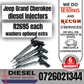 Jeep Grand Cherokee diesel injectors for sale